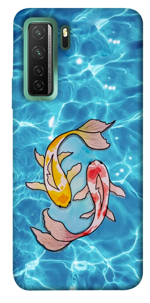 Чохол Koi fish для Huawei nova 7 SE