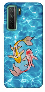 Чохол Koi fish для Huawei nova 7 SE