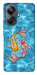 Чехол Koi fish для Realme 10 Pro+