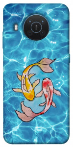 Чохол Koi fish для Nokia X20