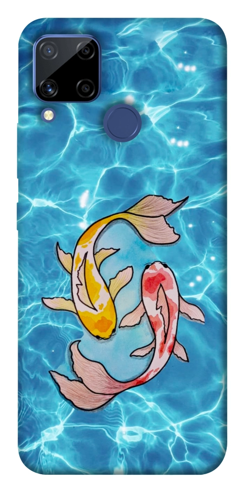 Чехол Koi fish для Realme C15