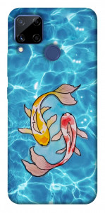 Чехол Koi fish для Realme C15