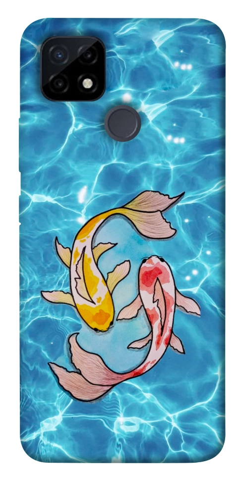 Чохол Koi fish для Realme C12