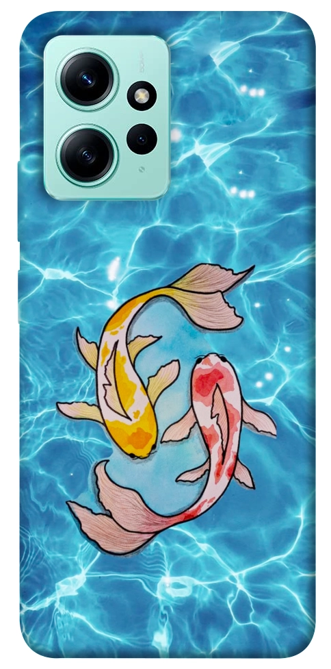 Чехол Koi fish для Xiaomi Redmi Note 12 4G