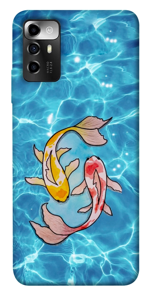 Чехол Koi fish для ZTE Blade A72