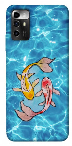 Чехол Koi fish для ZTE Blade V40 Vita