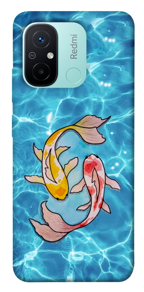 Чехол Koi fish для Xiaomi Redmi 12C