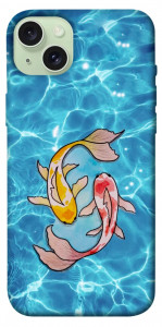 Чехол Koi fish для iPhone 15 Plus