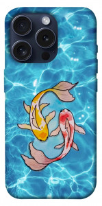 Чехол Koi fish для iPhone 15 Pro