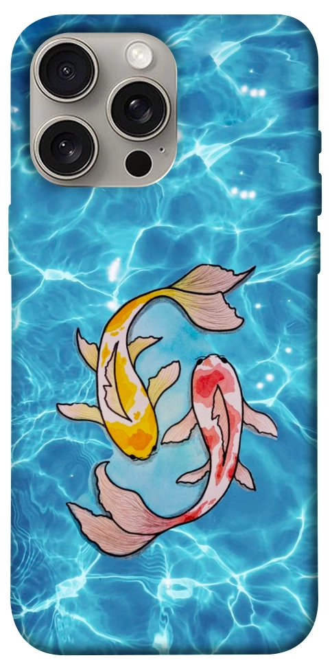 Чохол Koi fish для iPhone 15 Pro Max