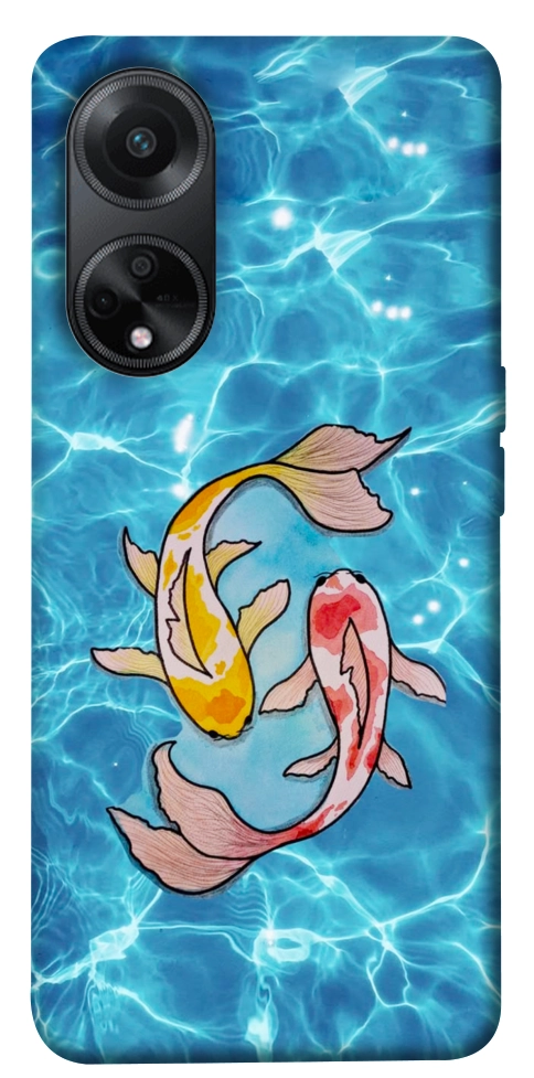 Чохол Koi fish для Oppo A98