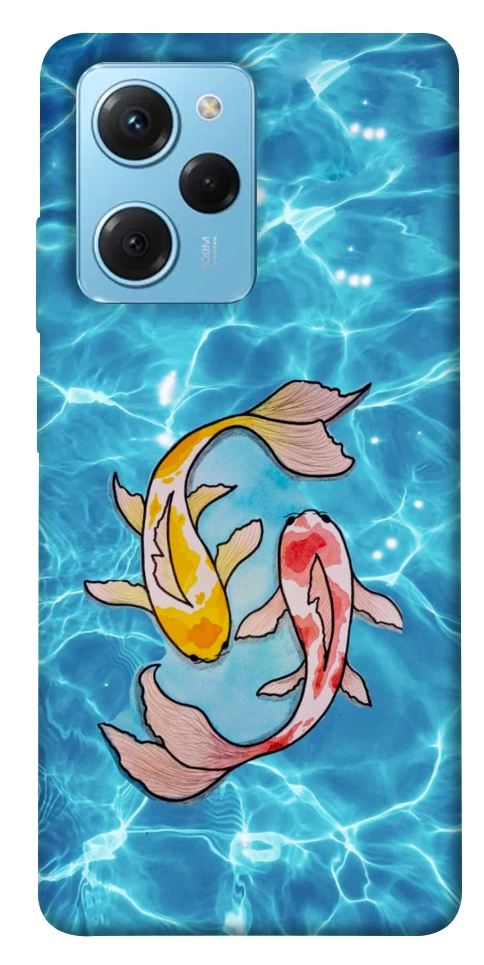 Чохол Koi fish для Xiaomi Poco X5 Pro 5G