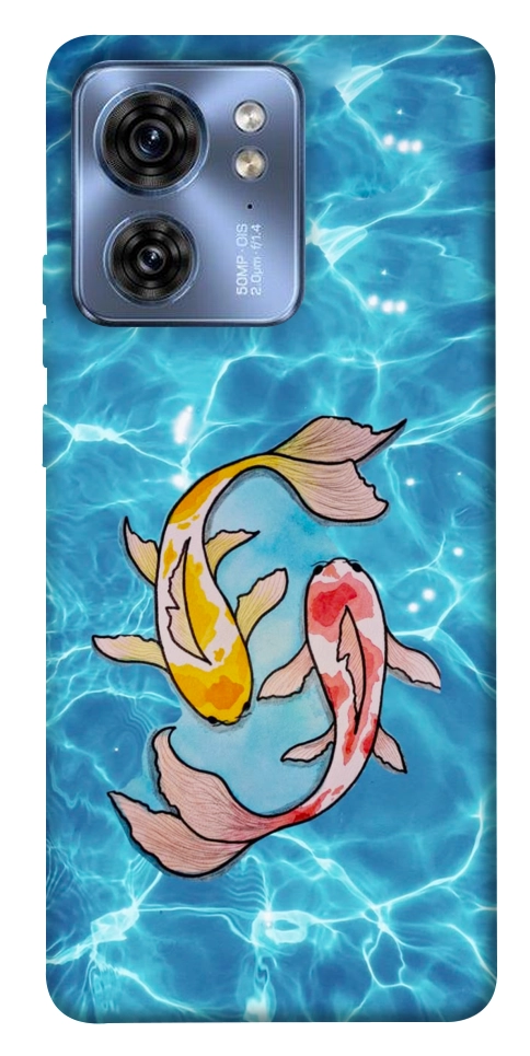 Чехол Koi fish для Motorola Edge 40