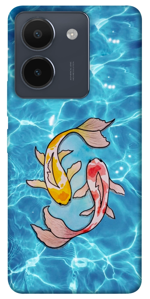 Чохол Koi fish для Vivo Y36