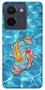 Чохол Koi fish для Vivo Y36