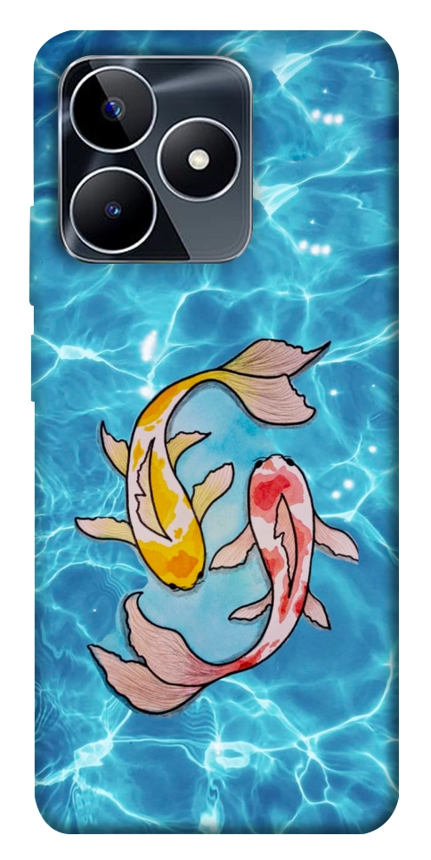 Чехол Koi fish для Realme C53