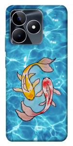 Чехол Koi fish для Realme C53