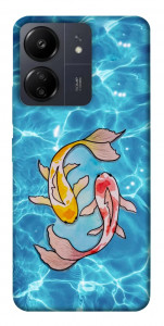 Чехол Koi fish для Xiaomi Redmi 13C