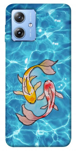 Чохол Koi fish для Motorola Moto G84