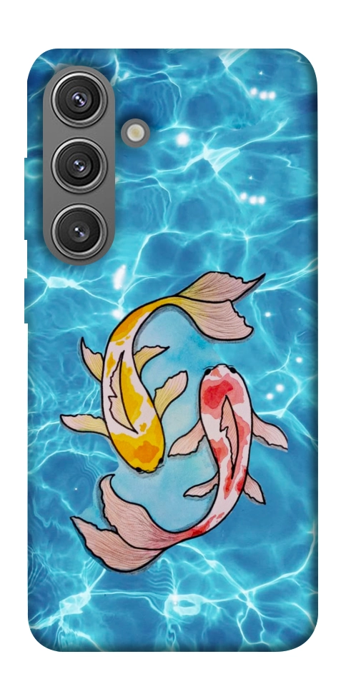 Чехол Koi fish для Galaxy S24