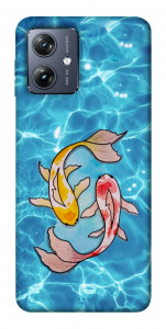 Чехол Koi fish для Motorola Moto G54