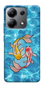 Чехол Koi fish для Xiaomi Redmi Note 13 4G