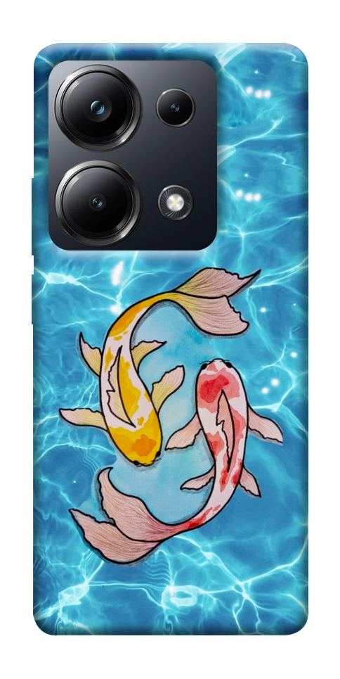 Чехол Koi fish для Xiaomi Poco M6
