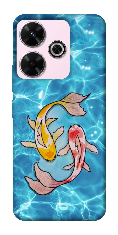 Чехол Koi fish для Xiaomi Redmi 13 4G