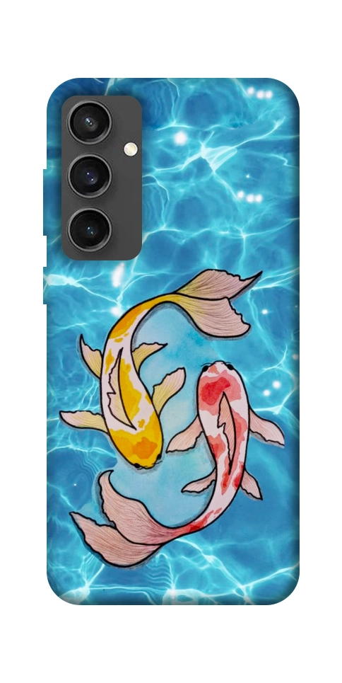 Чехол Koi fish для Galaxy S24 FE