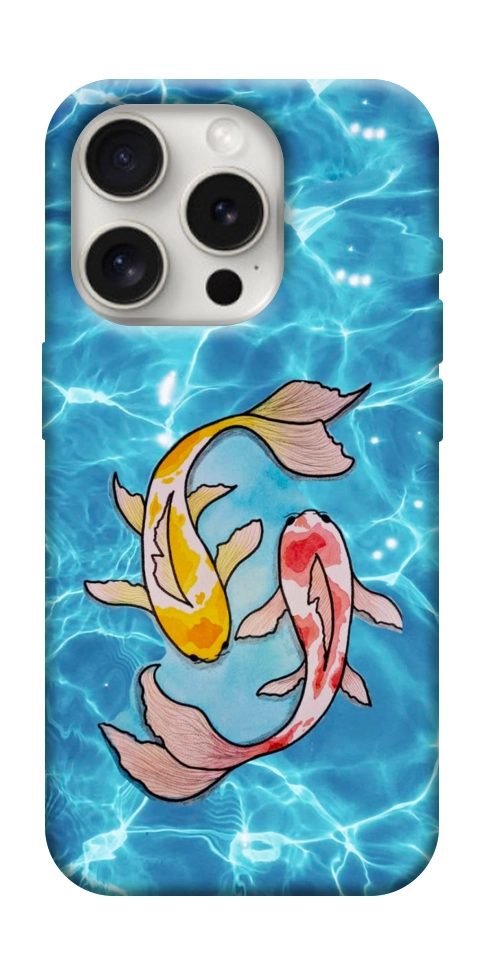 Чехол Koi fish для iPhone 16 Pro Max