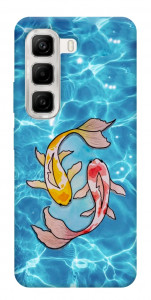 Чохол Koi fish для Infinix Hot 50 4G