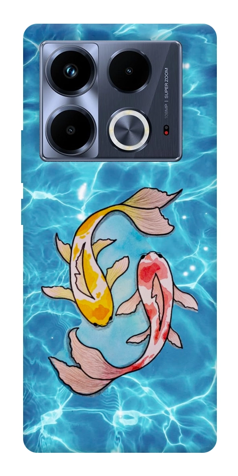 Чохол Koi fish для Infinix Note 40 4G