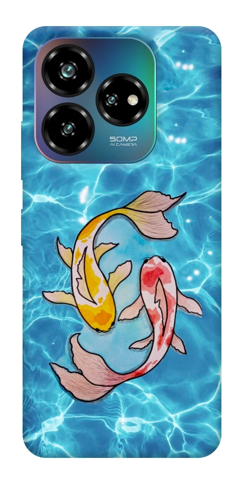 Чохол Koi fish для ZTE Nubia V60