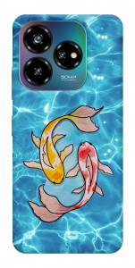 Чохол Koi fish для ZTE Nubia V60