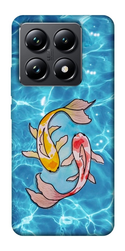 Чехол Koi fish для Xiaomi 14T Pro