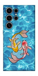 Чехол Koi fish для Galaxy S25 Ultra