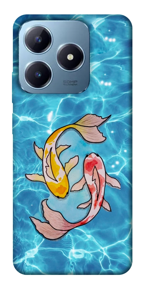 Чехол Koi fish для Realme C63 4G