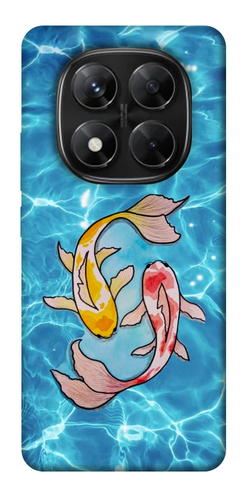 Чехол Koi fish для Xiaomi Redmi Note 14 Pro 5G