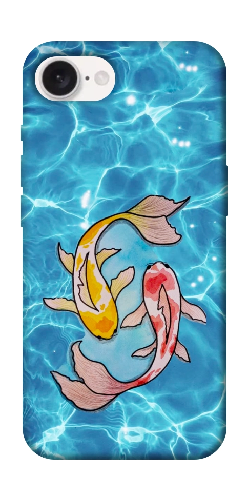 Чохол Koi fish для iPhone 16e