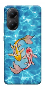 Чехол Koi fish для Xiaomi Poco X7 Pro