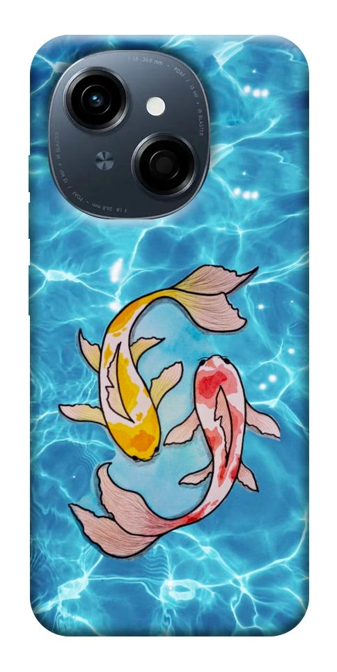 Чехол Koi fish для TECNO Spark Go 1 (KL4)