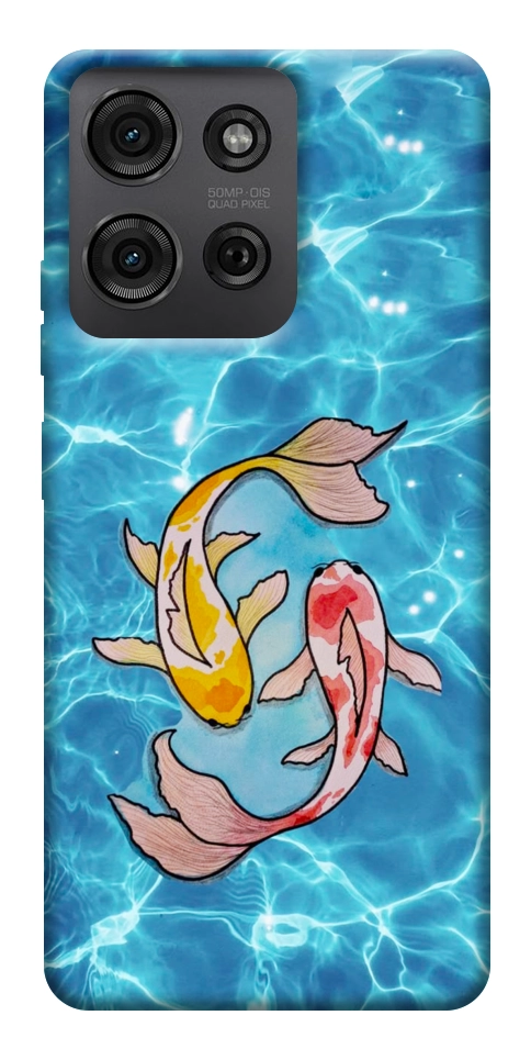 Чохол Koi fish для Motorola Moto G75 5G