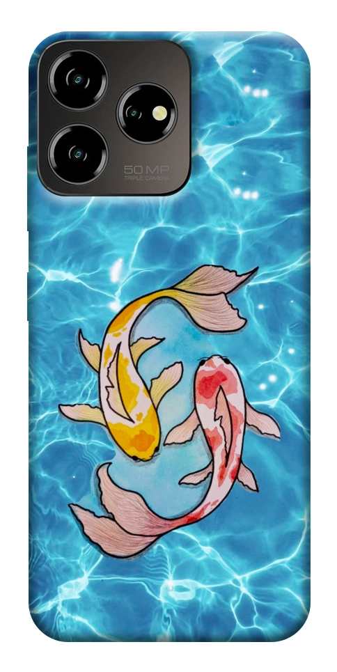 Чохол Koi fish для ZTE Blade V50 Design 4G