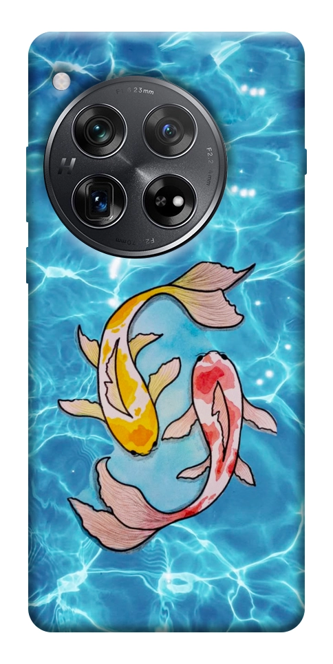 Чехол Koi fish для OnePlus 12