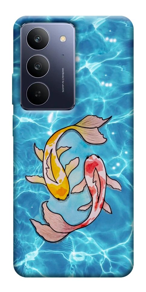 Чохол Koi fish для Realme C75x