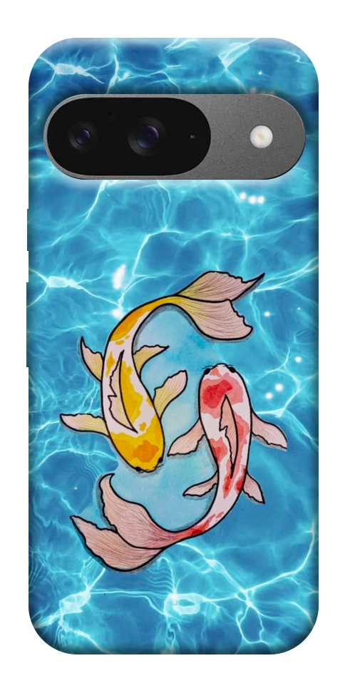 Чехол Koi fish для Google Pixel 10 Pro