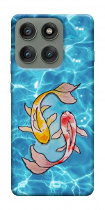 Чехол Koi fish для Motorola Edge 60 Pro