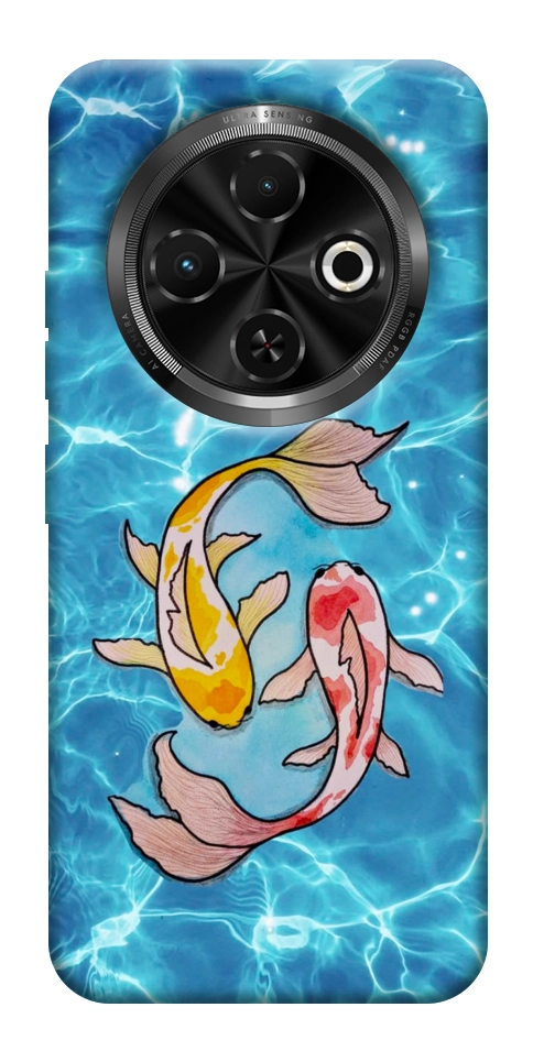Чохол Koi fish для TECNO Spark 30C (KL5n)