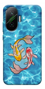Чохол Koi fish для Xiaomi Poco F7