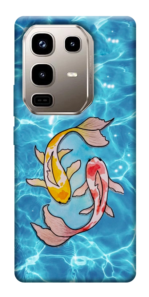 Чехол Koi fish для Infinix Note 50 Pro 4G
